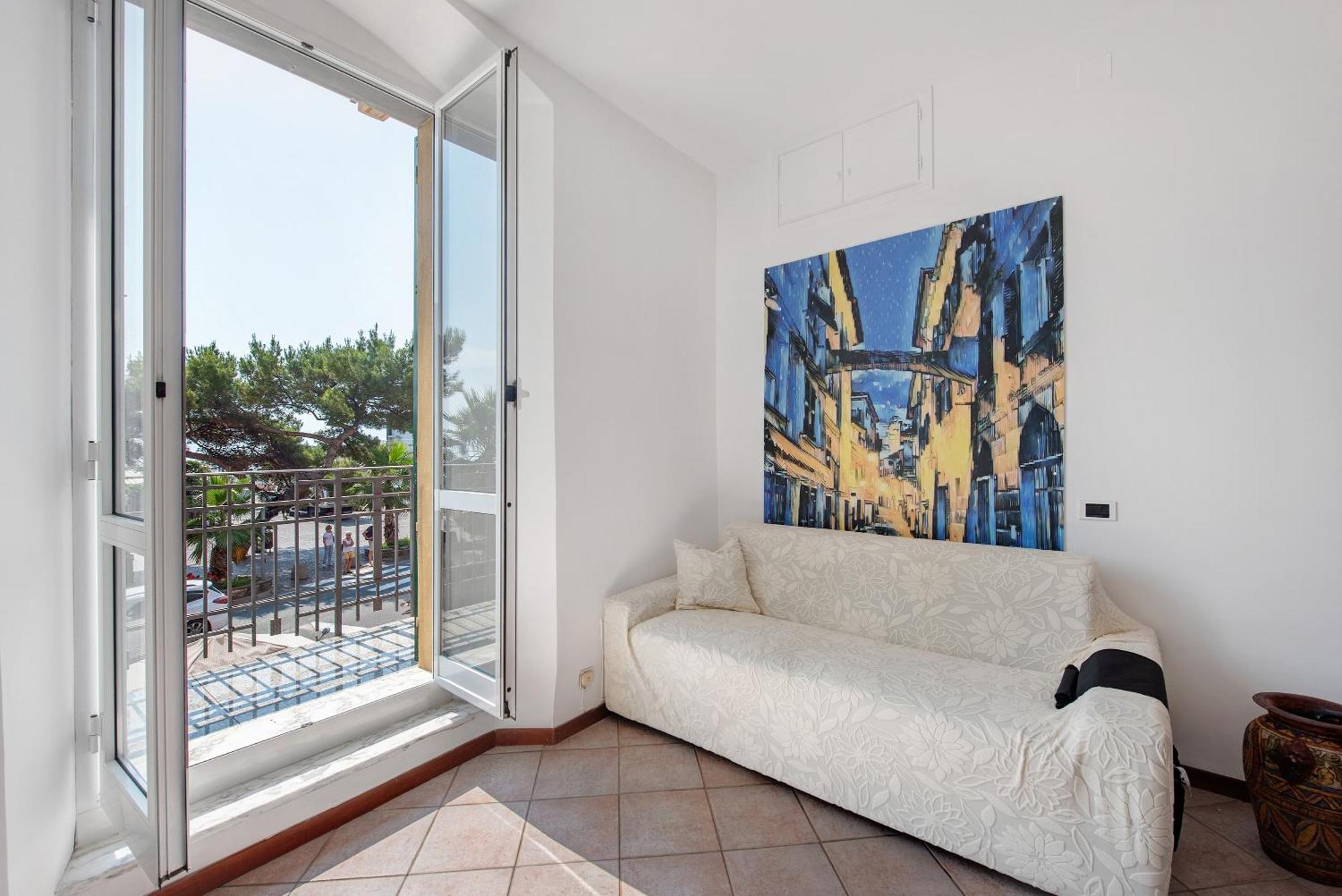 La Finestra Sul Mare Lägenhet Arenzano Exteriör bild